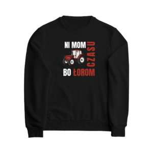 Bluza NI MOM CZASU, PERSONALIZACJA