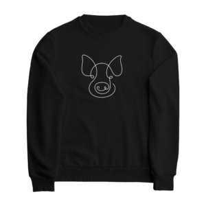 Bluza HAFT świnia, personalizacja