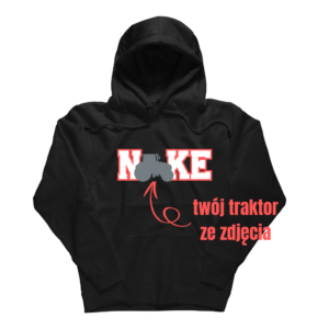 Bluza z kapturem NKE z Twoim zdjęciem, personalizacja