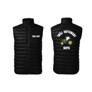 bezrękawnik pikowany PREMIUM HAFT, traktor