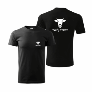 Koszulka KROWA NADRUK AGRO LOGO 3