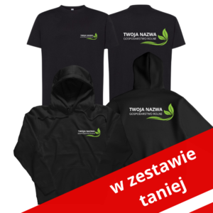 ZESTAW koszulka + bluza AGROLOGO liść